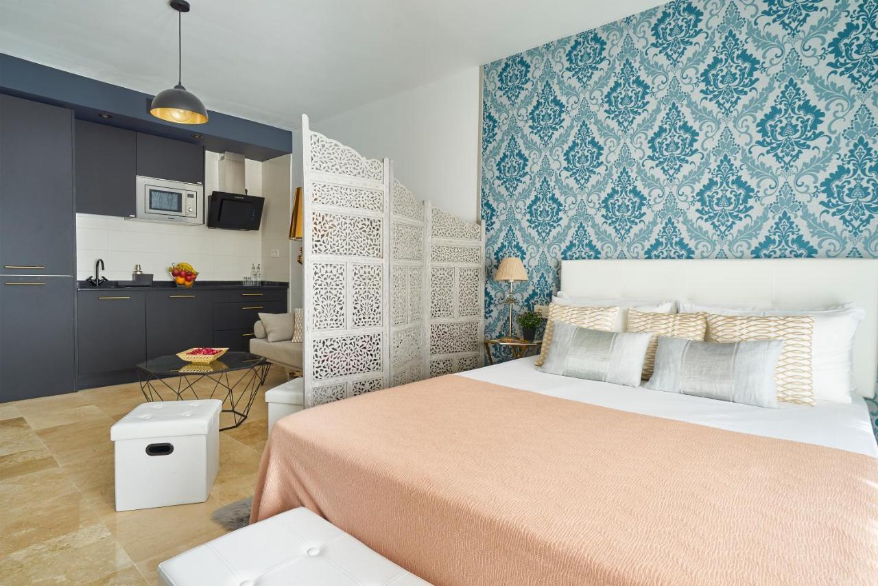 Studio Deluxe With Shared Roof Terrace Málaga Dış mekan fotoğraf