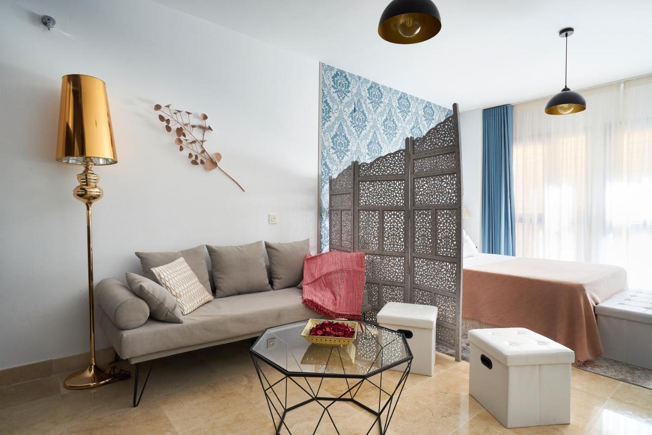 Studio Deluxe With Shared Roof Terrace Málaga Dış mekan fotoğraf