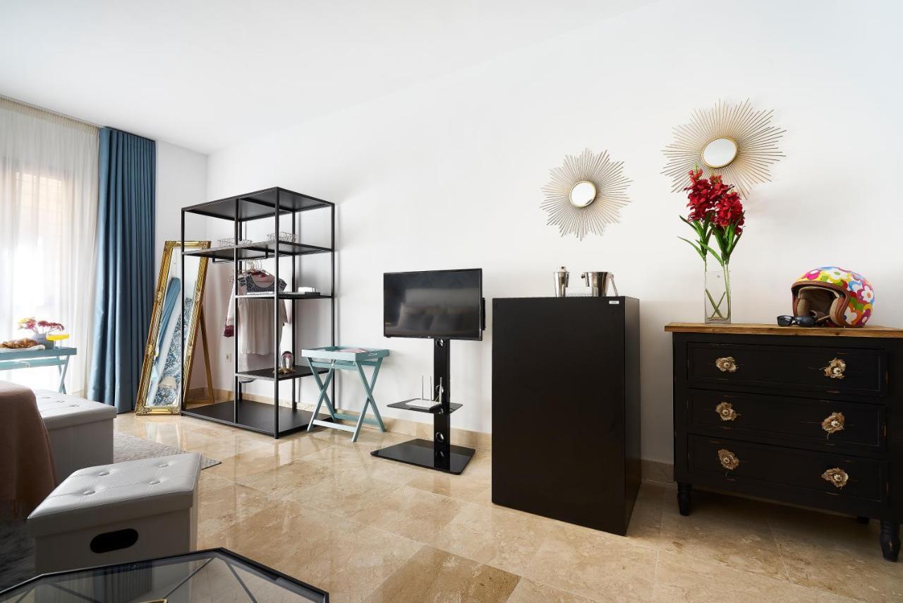 Studio Deluxe With Shared Roof Terrace Málaga Dış mekan fotoğraf