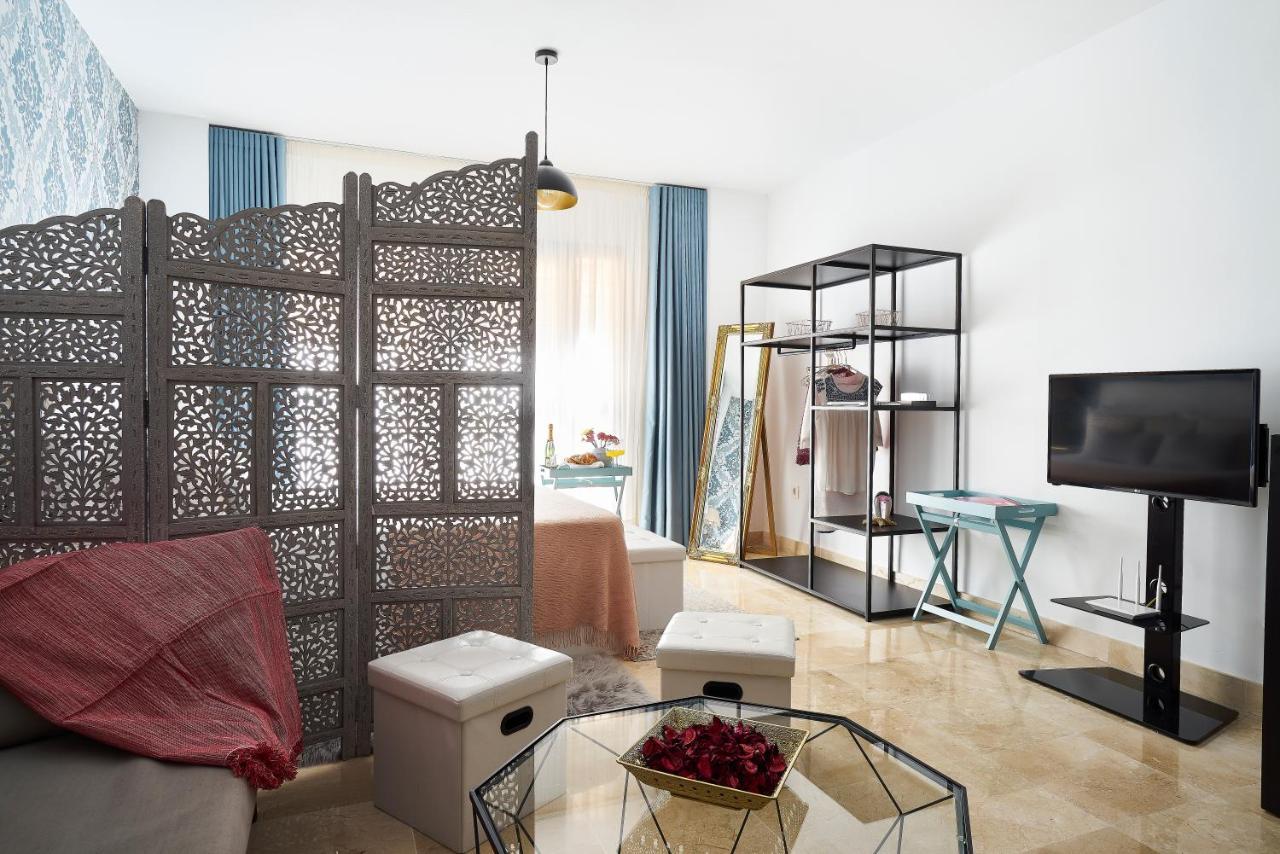 Studio Deluxe With Shared Roof Terrace Málaga Dış mekan fotoğraf